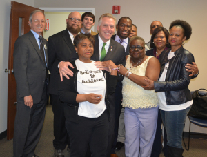 Governor with Virginia Organizing