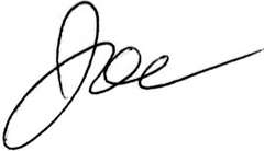 Joe Signature