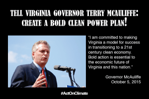 McAuliffe Clean Power Plan